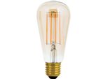 Led Vintage Lampadina E27 Lampada Retrò 6W 2200K 550 Lumen Lampadina A Forma Di Lampadina, Antica, Bianco Caldo, Dimmerabile