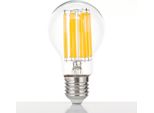 Lampadina Led E27 Lampada 15W 2700K 2000 Lumen Forma Di Lampadina, Chiara, Bianco Caldo, Dimmerabile