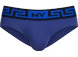 Modus Vivendi - Intimo Da Uomo Slips - Linen Classic Brief Marine - 1X Taglia Xl