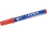 Marcatore Permanente Lyra 112 Larghezza Linea 1-4 Mm Punta Tonda Rossa