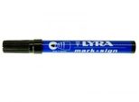 Marcatore Permanente Lyra 112 Larghezza Linea 1-4 Mm Nero Punta Tonda