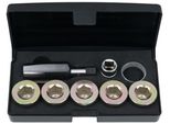 Ks Tools Set Di Riparazione Della Filettatura Del Tappo Di Scarico Dell'olio 12 Pezzi M24 X 1,5 - 150.4950