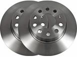 2X Disco Freno Vaico V10-40086 Posteriore Per Vw Touran (1T1 1T2) Golf Vi (5K1)
