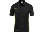 Uhlsport Football Score Polo Shirt Uomo Polo Shirt Nero Giallo Taglia M