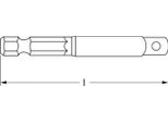 Adattatore Per Trapano, M 6,3 Mm (1/4") X M 6,3 Mm (1/4"")"
