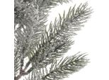 Ramo Di Abete Con Neve 65Cm Stampaggio Ad Iniezione Pe Artificiale Verde / Bianco