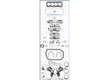Ajusa 50086000 Set Completo Di Guarnizioni Motore Per Hyundai Santamo Ii (Uf) Per Mitsubishi Pajero I (L04G, L14G)