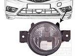 Van Wezel 3341995 - Fendinebbia Oe 266051HA0A, Sinistro Per Note (E12), Pulsar