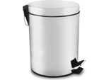 Cestino Dei Rifiuti 5 L Cestino Per Rifiuti In Acciaio Inox Cestino Per Rifiuti Contenitore Casa Ufficio Nuovo Florina