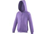 Gilet Con Cappuccio Per Bambini Awdis RW192 (12-13 Anni (152)) (Nero)