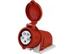Presa A Muro 32A 5P 6H 400V IP44 Mennekes 27008