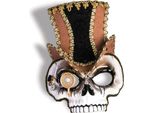 Bristol Novelty - Maschera Steampunk - Uomo/Donna Unisex BN767 (Taglia Unica) (Bianco/Marrone/Nero)