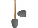 Spatola Da Cucina In Silicone Con Manico In Legno 28 Cm