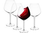 4 Bicchieri Da Vino 750 Ml Set Di Bicchieri Da Vino Rosso Rubin
