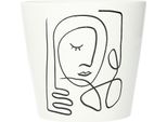 Vaso Decorativo Face I Altezza 12 Cm