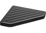 Mensola Da Parete Per Bagno 20,1X20,1X39Cm Piatto Nero Apo