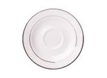 Ambition Aura Silver 12,5 Cm - Piatto / Piattino / Stoviglie Di Porcellana