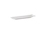 Piatto Da Portata Piatto Da Portata Piatto Di Carne Porcellana Bianca 31 X 7,7 Cm
