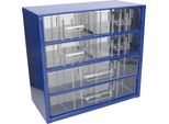 Kotarbau® Cassetta Per Officina Con Cassetti 306X282X155 Cassetta Di Smistamento 4M2G Magazzino Per Minuteria In Metallo