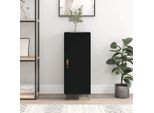 Maison Exclusive - Credenza Nera 34,5X34X90 Cm Materiale Ligneo