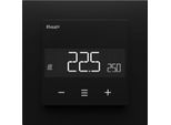 Heatit Z-TRM6 Termostato Z-Wave Nero Opaco