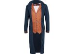 Animali Fantastici E Dove Trovarli - Costume ''Newt Scamander'' - Bambini BN5640 (S) (Blu/Marrone)