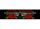 Guns N Roses - Roses - Patch - Logo In Poliestere RO9456 (Taglia Unica) (Nero/Rosso/Verde)