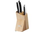 Set Di Coltelli Coltelli Da Cucina In Blocco Di Legno Food 6 Pz. Ambizione