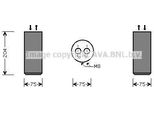 Prasco VND053 - Essiccatore Aria Condizionata Oe 3B0820193 Per Superb I (3U), Passat (3B)