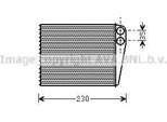 Prasco MSA6465 - Oe 1698300661 Scambiatore Di Calore, Riscaldatore Per Classe A (W169), Classe B (W245), R56, R57, R61, R58, R60, R55, R59