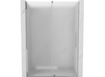 Mexen Velar Porta Doccia Scorrevole 140 Cm, Brina, Cromo - 871-140-000-31-01