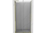 Mexen Velar L Porta Doccia Scorrevole 90 Cm, Trasparente, Dorato - 871-090-003-01-50