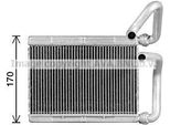 Prasco TO6780 - Oe 871070D010 Scambiatore Di Calore, Riscaldatore Per Yaris (P1), Yaris Verso (P2)