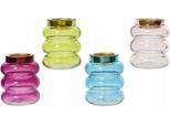 Porta Tealight Decorativo In Vetro 8,5 X 7 Cm 1 Pezzo
