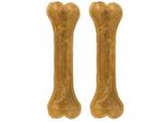 Osso Di Cane Naturale Pressato 12,5 Cm 2 Pezzi