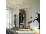 Vicco Armadio Elmo, 80 X 200 Cm, Antracite