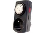 Timer Meccanico 24 Ore In Grafite 48 Programmi