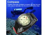 50M Bussola Subacquea Luminosa Bussola Da Polso Impermeabile Strumento Di Navigazione Per Immersioni Campeggio Ciclo Attività All'aperto
