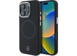 Mercedes Mehmp16X23Suttk Iphone 16 Pro Max 6.9 Czarny/Nero Custodia Rigida In Silicone Logo Tonale Magsafe