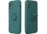 Roar Case Custodia Protettiva Ambra Per Smartphone Custodia Per Cellulare Bumper Con Supporto Per Anello Compatibile Con Samsung Galaxy A56 5G Verde