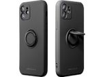 Roar Case Custodia Protettiva Ambra Per Smartphone Custodia Per Cellulare Bumper Con Supporto Ad Anello Compatibile Con Samsung Galaxy A56 5G Nero