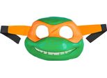 Tmnt - Maschera Mezza Faccia ''Michelangelo'' - Bambini BN6234 (Taglia Unica) (Verde/Arancione)