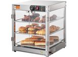 Scaldavivande Commerciale A 3 Stadi Illuminazione Armadio Pizza 800W
