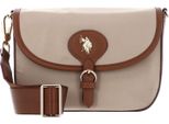 U.S. Polo Assn. Borsa A Tracolla Houston Crossbody Bag Natural Marrone Chiaro