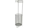 H&S Decoration Portaombrelli In Metallo Beige Sabbia 50 Cm Portaombrelli
