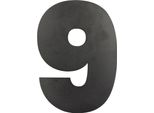 Numero Civico Nero 50 Cm Numero 9 - Al Pezzo