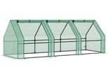 Fortuna Lai Serra Serra Per Pomodori Serra Fredda 270X90X90 Cm Verde Per Giardino, Balcone E Piante