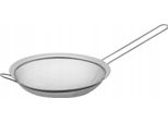 Setaccio Da Cucina In Acciaio Inox 20 Cm Con Manico, Setaccio Fine, Lavabile In Lavastoviglie, Resistente Al Calore