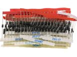 Kit Di Assortimento Di Diodi 200PCS Recupero Rapido/Interruttore/Schottky/Diodo Raddrizzatore Set Elettronico Assortito