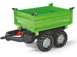 Rolly Toys Trattore Rimorchio Rolly Mega Trailer Bambini 3-10 Anni Ribaltabile A Tre Vie